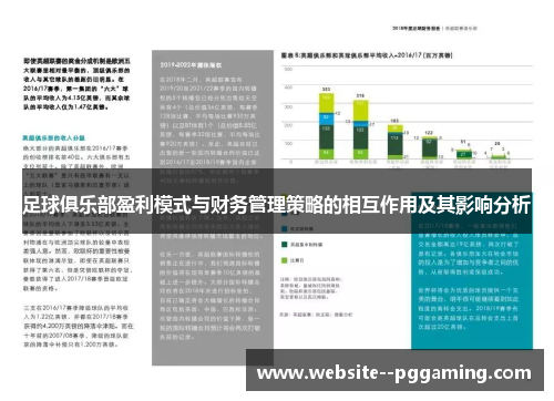 足球俱乐部盈利模式与财务管理策略的相互作用及其影响分析
