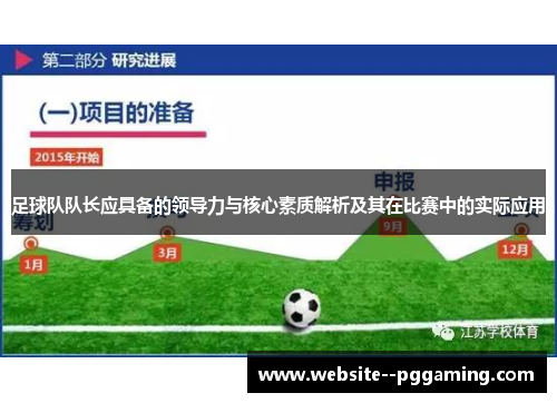 足球队队长应具备的领导力与核心素质解析及其在比赛中的实际应用